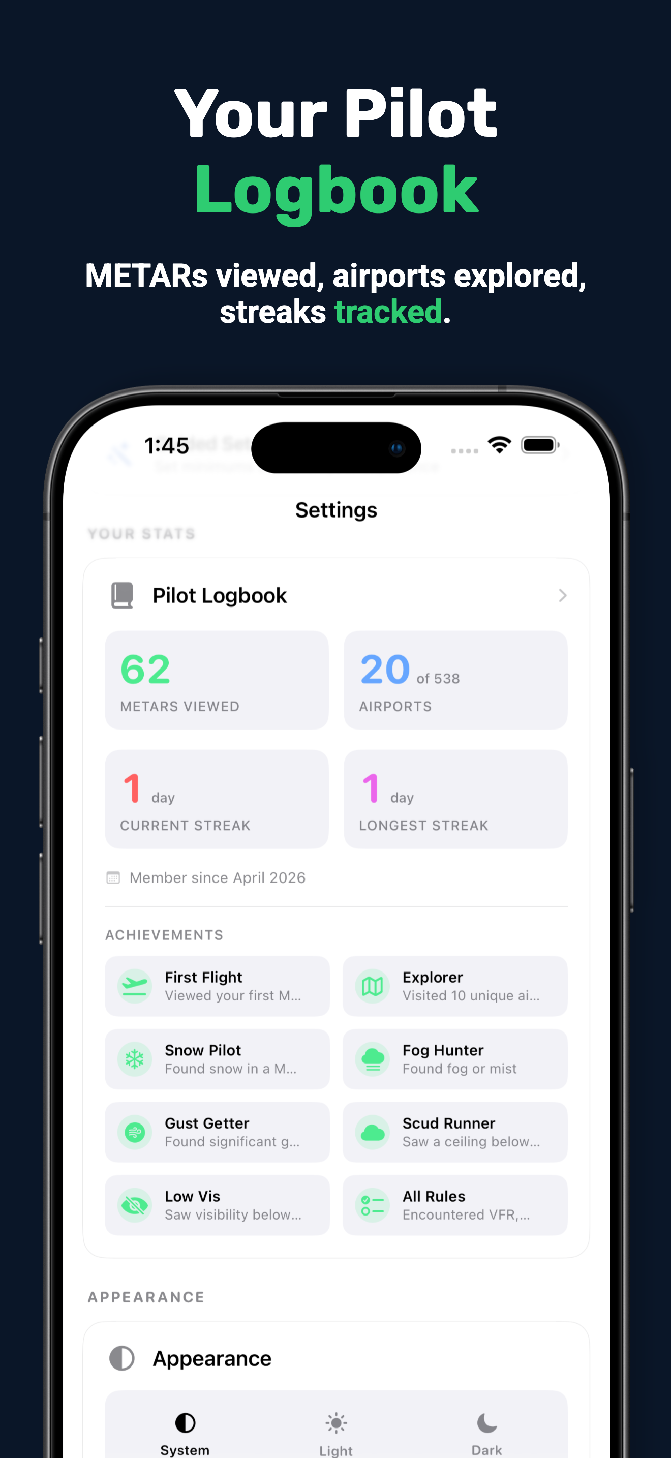 Pilot Logbook